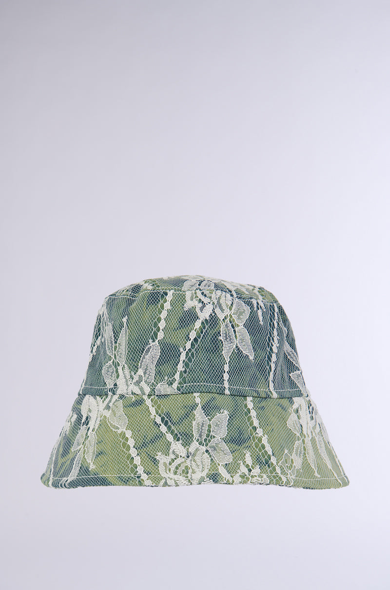 Back View All Things Lace Bucket Hat 3