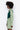 Side View All You Need Corset Top in Emerald