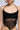 Extra View All Your Love Halter Tie Neck Mesh Crop Tank In Black