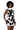 Side View Allora Sleeveless Floral Applique Mini Dress