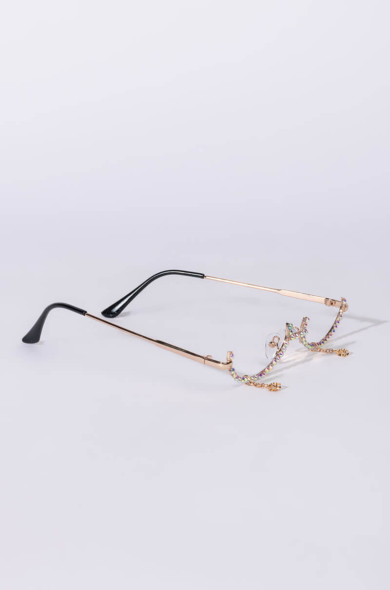 Detail View Alpha Rhinestone Eyewear