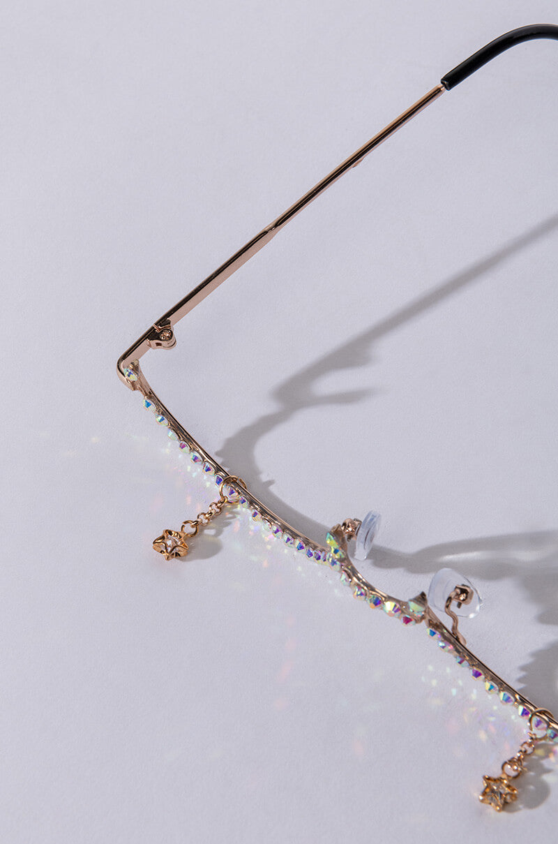 Full View Alpha Rhinestone Eyewear