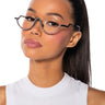 Front View Always Extra Embellished Lensless Eyewear