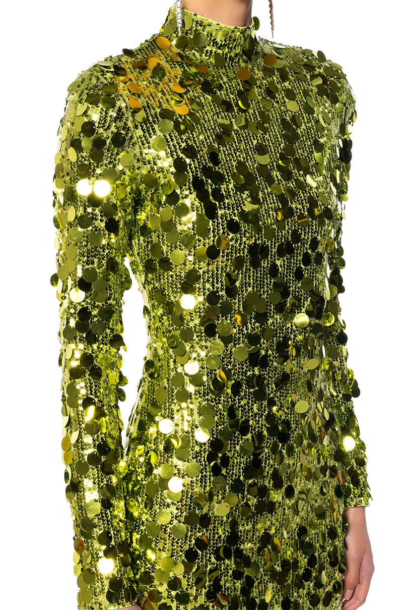 ALWAYS FULL GLAM SEQUIN MINI DRESS AKIRA ALWAYS FULL GLAM SEQUIN MINI DRESS AKIRA