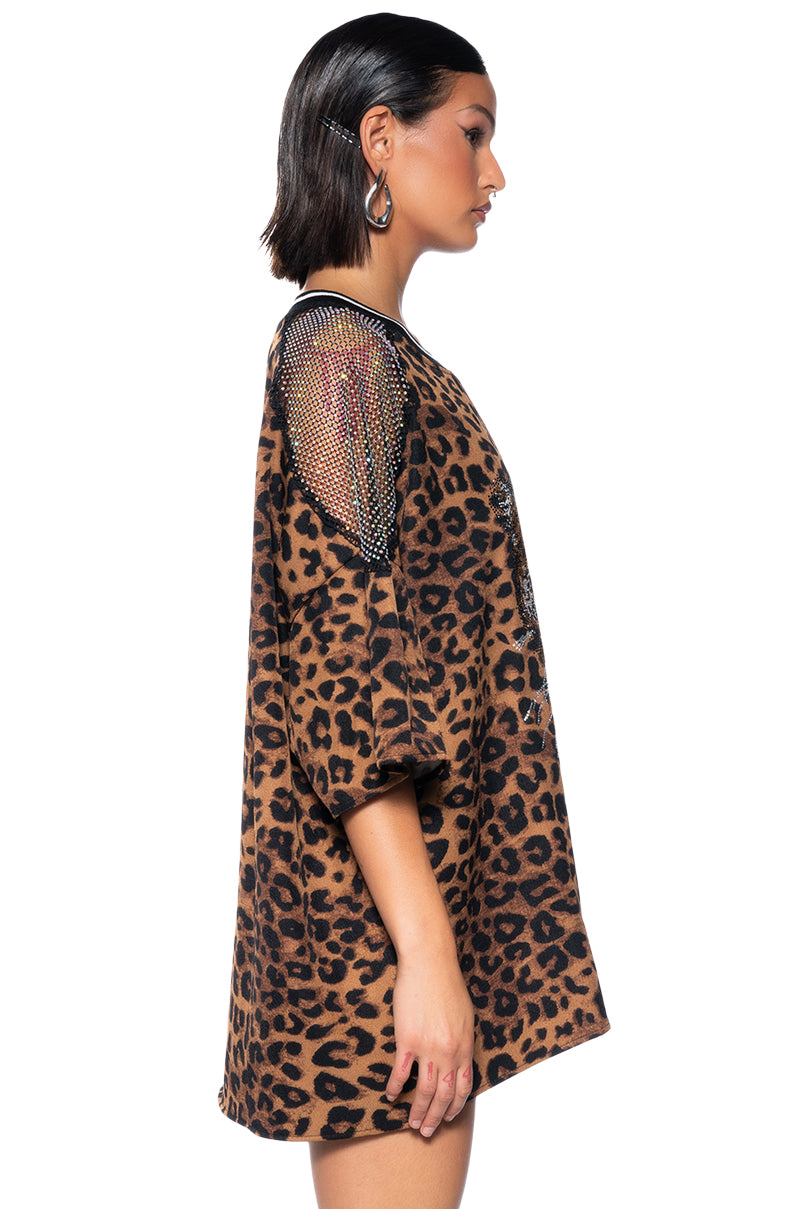 Back View Always N Forever Short Sleeve Print T Shirt