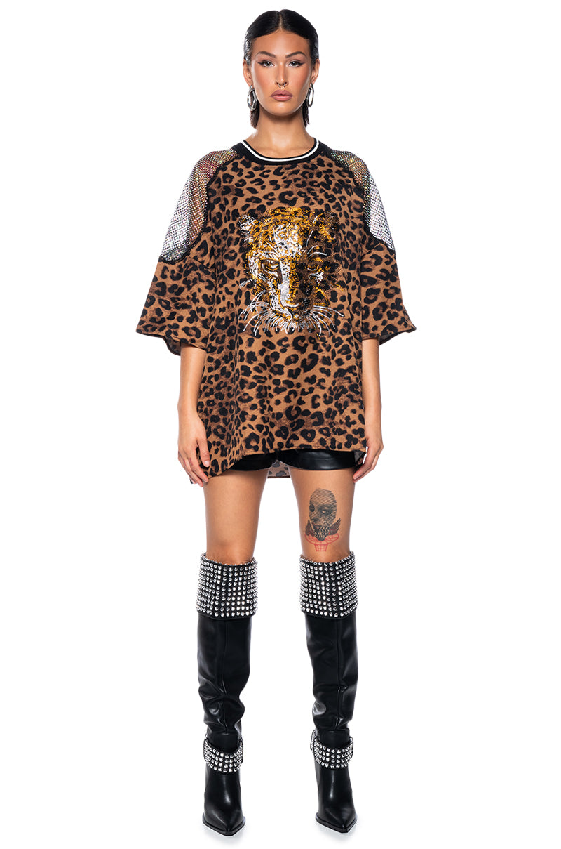 Extra View Always N Forever Short Sleeve Print T Shirt