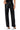 Side View Always On Time Faux Leather Studded Wide Leg Pant In Black