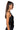 Full View Always On Time One Shoulder Studded Bodysuit In Black