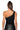 Extra View Always On Time One Shoulder Studded Bodysuit In Black