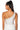 Full View Always On Time One Shoulder Studded Bodysuit In White