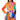 Front View Always Right Belted Mini Dress In Rainbow Multi