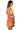 Back View Always Right Belted Mini Dress In Rainbow Multi