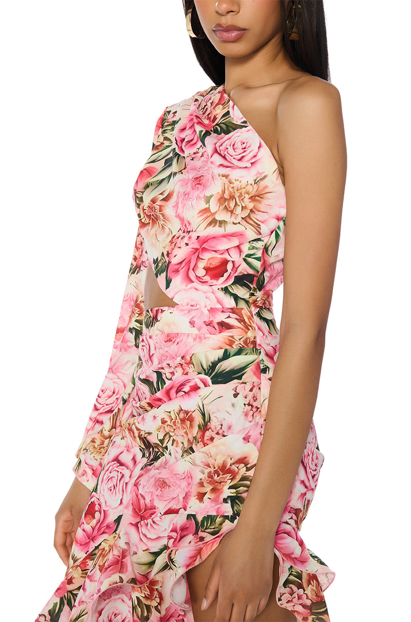 Full View Always The Bridesmaid Cut Out Midi Dress
