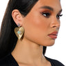 Front View Always Watching Statement Drop Earrings