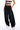 Side View Amber Wide Leg Pleated Trouser Pant