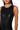 Extra View Amelia Faux Leather Sleeveless Bodysuit