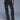 Front View Ammo Bonne Soiree Rhinestone Cargo Pants In Black