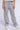 Side View Ammo Bonne Soiree Rhinestone Cargo Pants In Grey