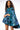 Front View Ammo X Akira Talking In Circles Sequin Poncho Mini Dress