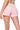 Extra View Amy Faux Leather Cargo Shorts In Pink