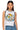 Front View Ancient Tales Cropped Side Chain Graphic Tank