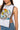 Extra View Ancient Tales Cropped Side Chain Graphic Tank