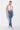 Side View Anitta Stacked High Waisted Skinny Jeans