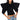 Front View Annika Statement Sleeve Top In Black