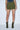 Front View Apply Pressure Mineral Wash Denim Super Mini Skirt