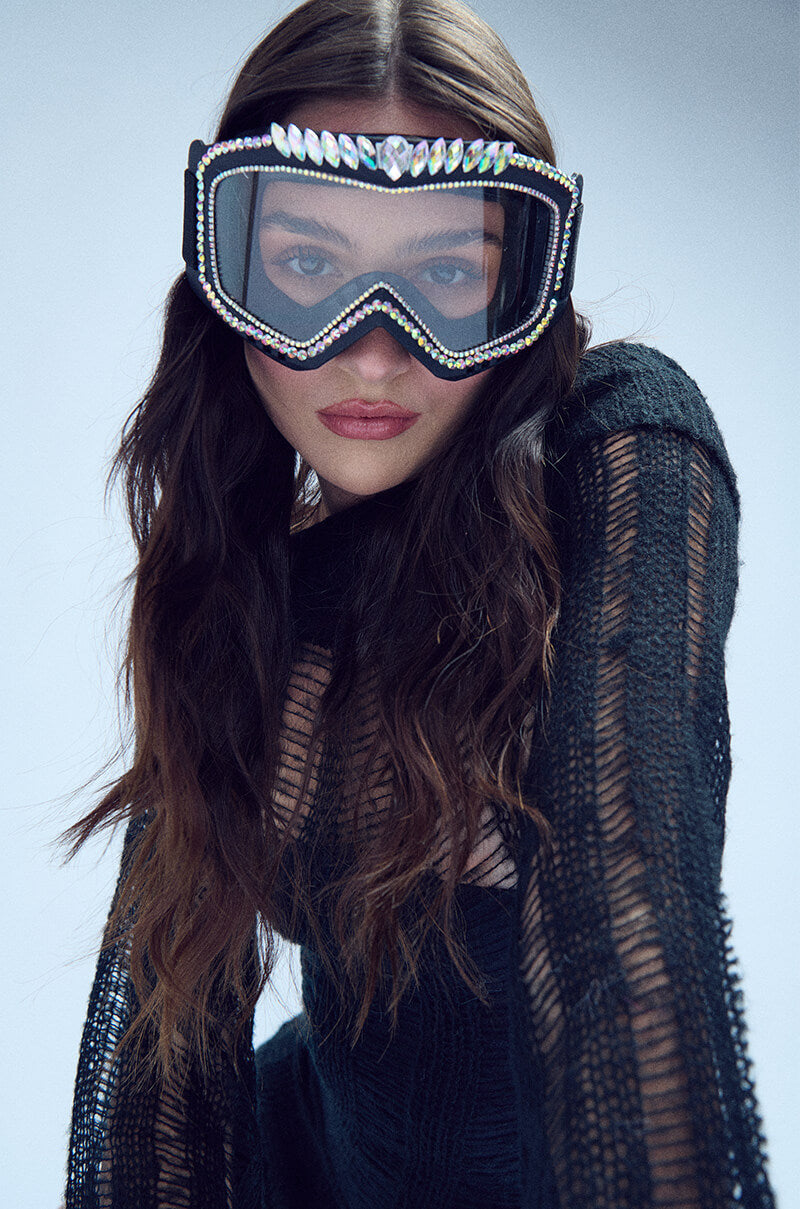 Extra View Apres Embellished Ski Goggles 3