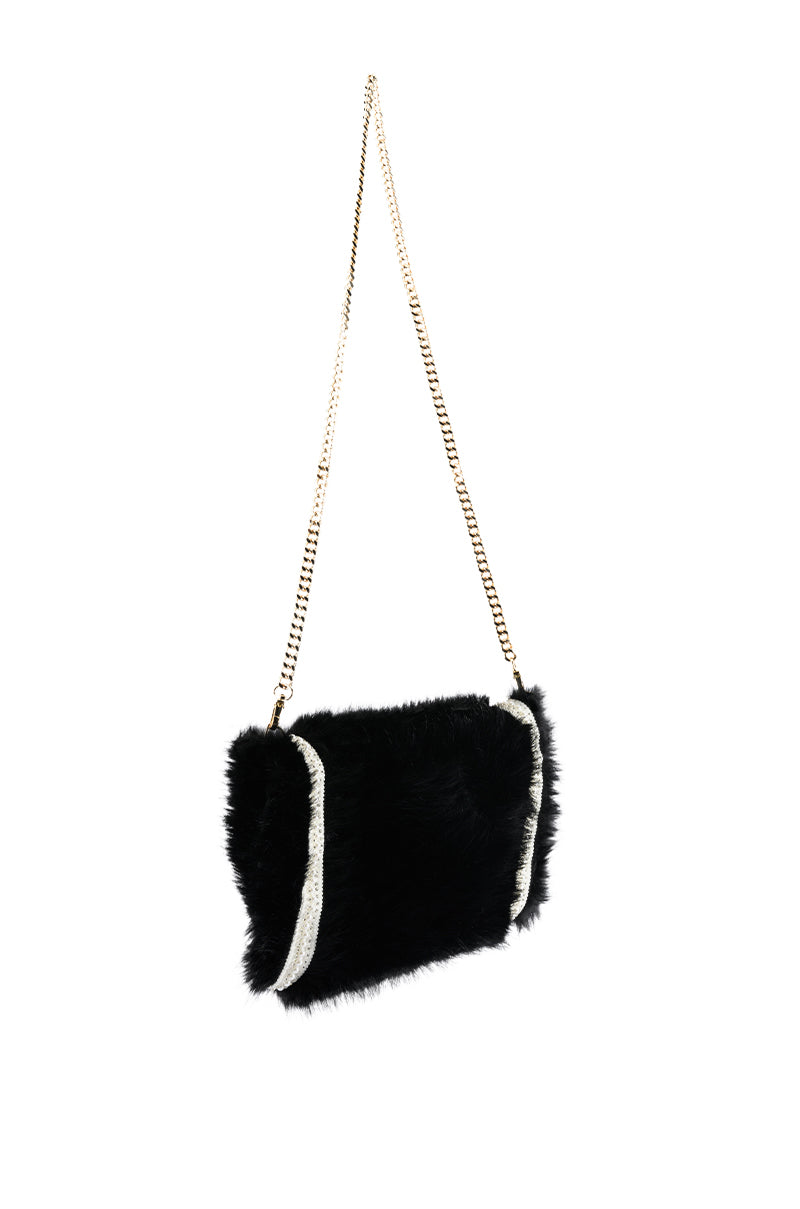 Back View Apres Ski Fur Muff