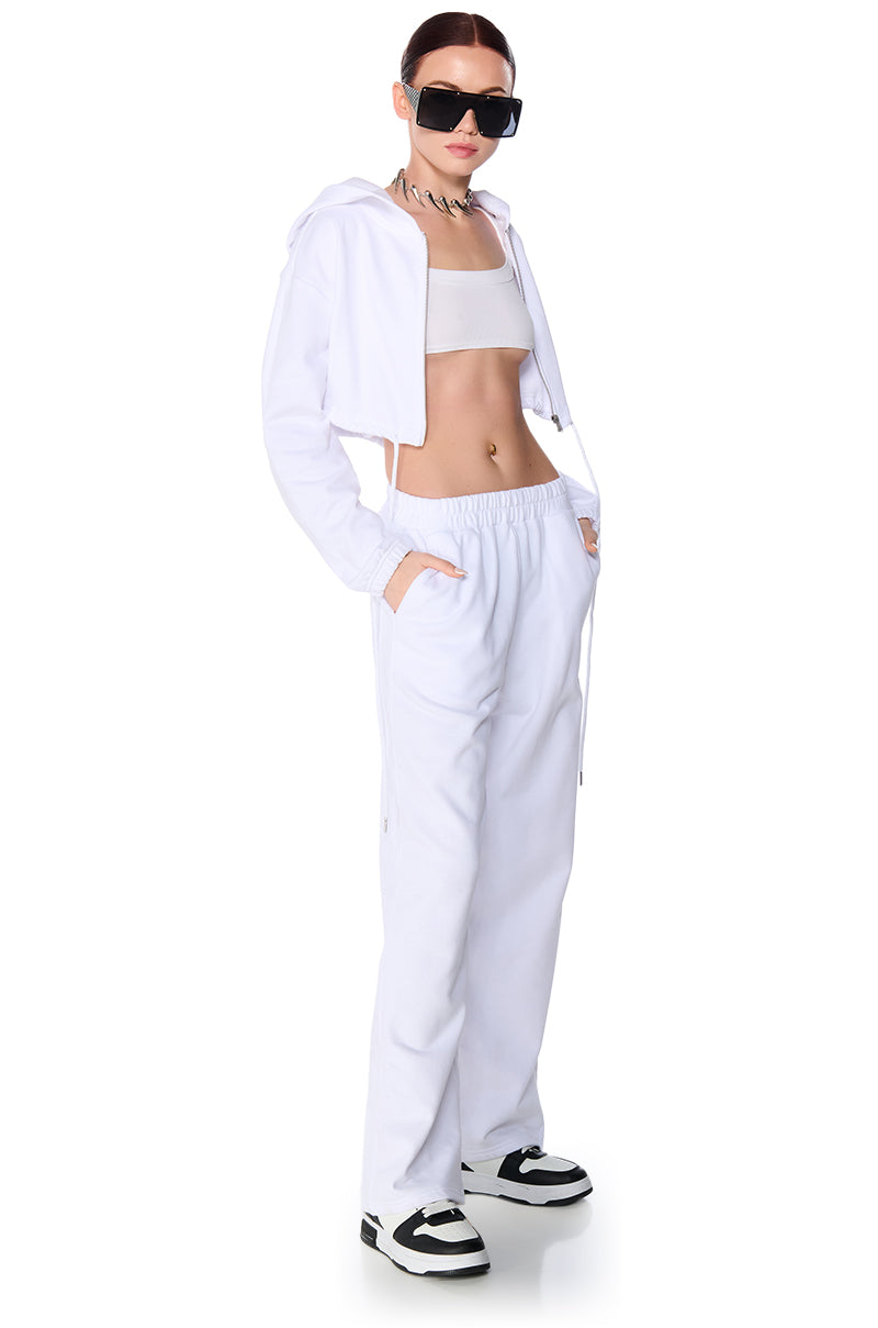 Full View Ari Drawstring Waist Hoodie