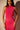 Extra View Ariana Ruched Long Sleeve Funnel Neck Midi Dress In Pink