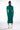 Detail View Ariana Ruched Long Sleeve Funnel Neck Midi Dress