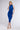 Front View Ariana Ruched Sleeveless Funnel Neck Midi Dress