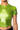 Extra View Aries Metallic Short Sleeve T Shirt In Green