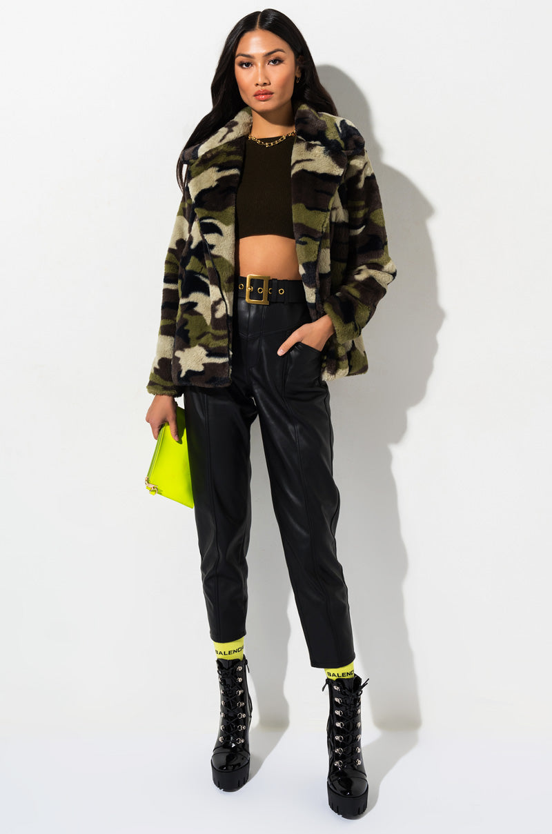  Army Life Jacket in Green Multi