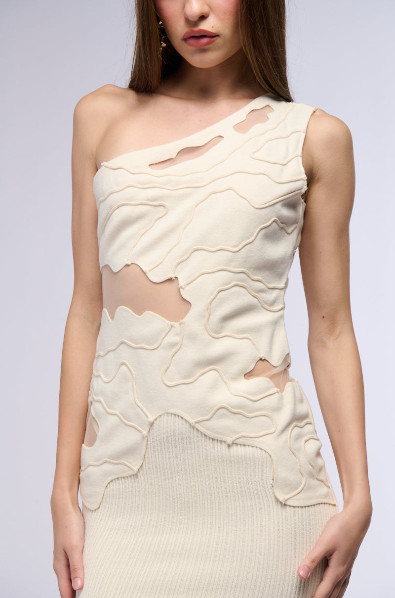 Extra View Around The World Cut Out Mini Dress