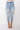 Back View Arrivederci Acid Wash High Rise Distressed Mom Jeans