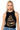 Front View Arya Sleeveless Distressed Chain Sweater