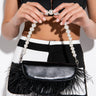 Front View As If Feather Purse