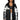 Front View Ash Oversized Moto Jacket