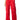 Front View Astra Wide Leg Cargo Pants In Red