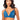 Front View Astrid Pleated Bralette