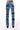 Extra View Astrological Printed High Rise Straight Leg Jean