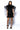 Extra View Aurora Organza Tiered Statement Mini Dress