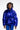 Full View Aurtura Luxe Metallic Blue Puffer Coat