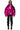 Extra View Aurtura Luxe Metallic Pink Puffer Coat