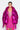 Detail View Aurtura Luxe Metallic Pink Puffer Coat