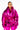 Extra View Aurtura Luxe Metallic Pink Puffer Coat